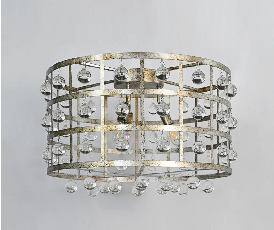 La Cage Flushmount