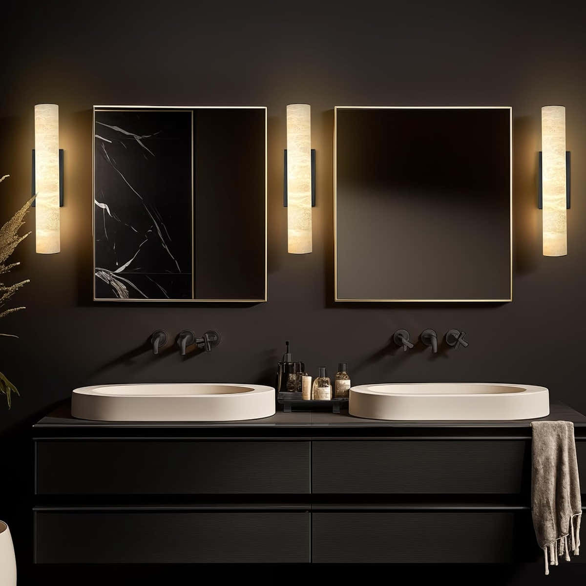 Spanish Natural Marble Sconces - Fast Delivery-1-Luxehomezone