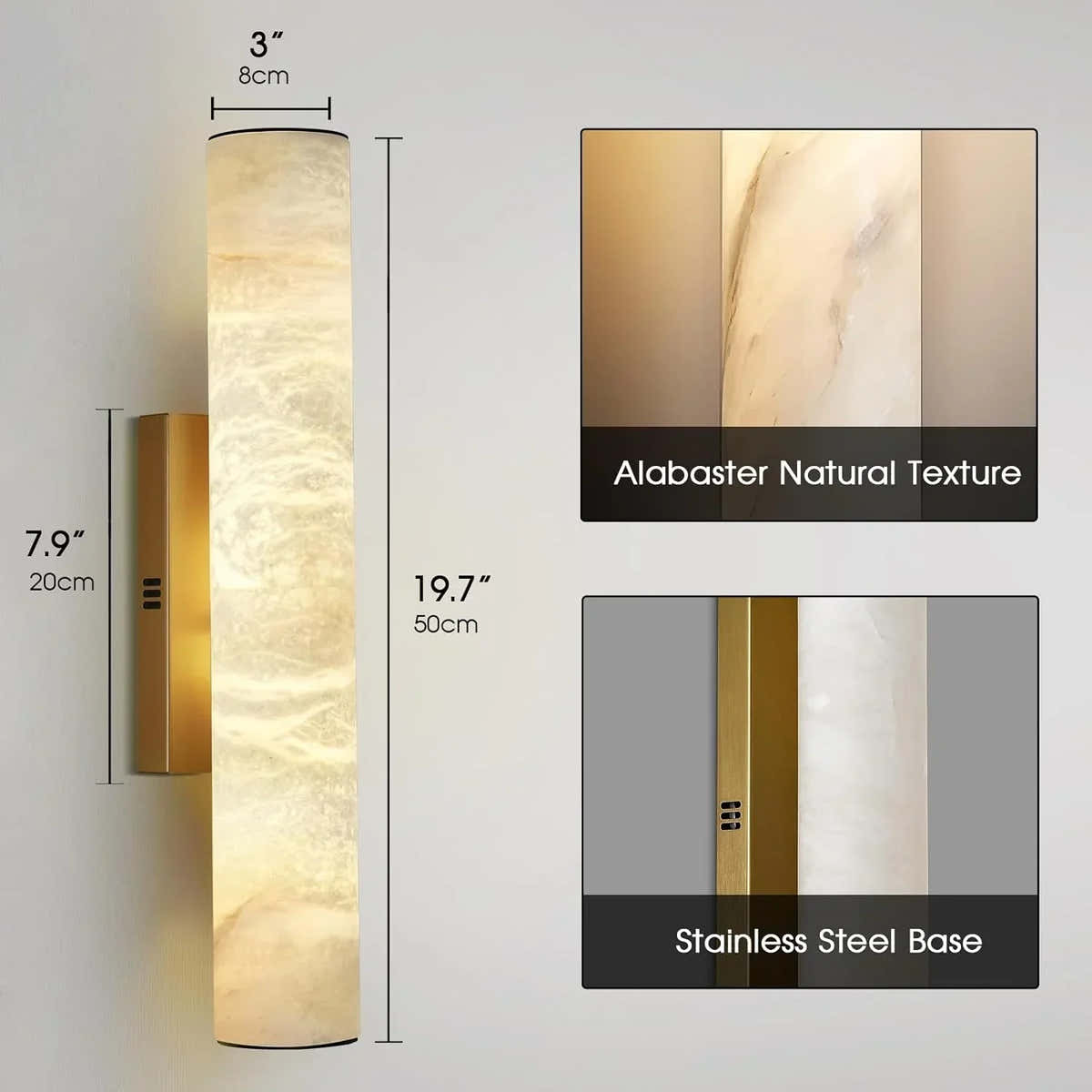 Spanish Natural Marble Sconces