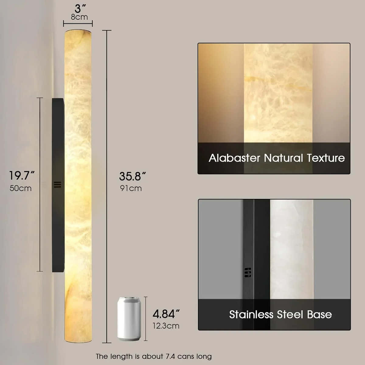 Spanish Natural Marble Sconces