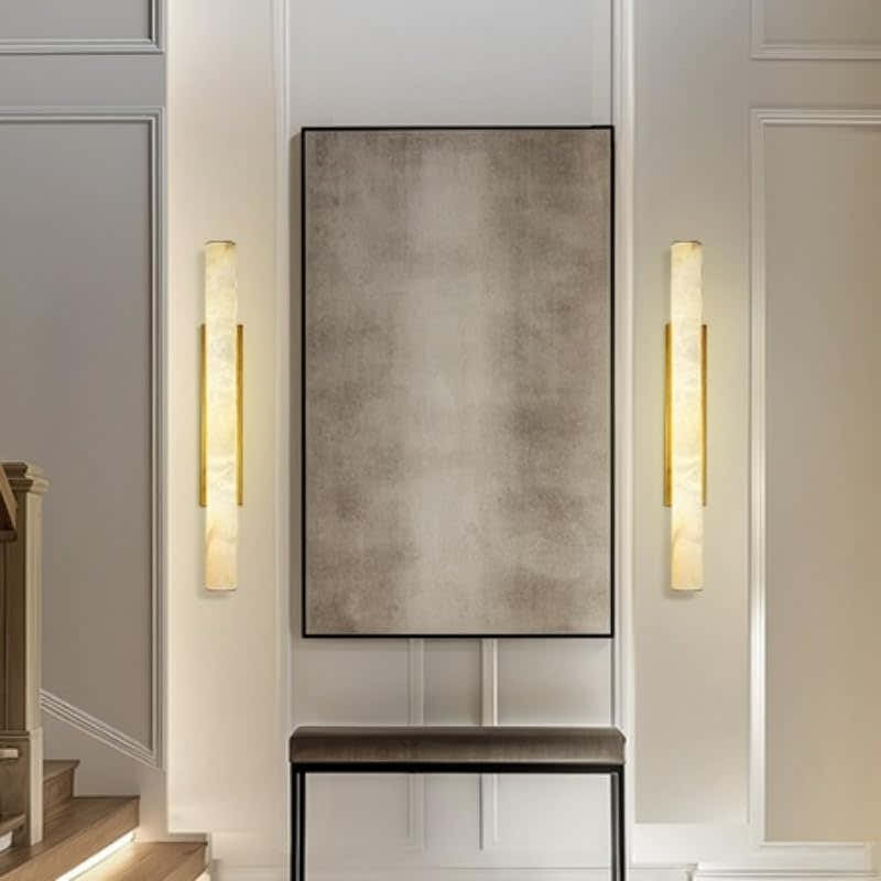 Spanish Natural Marble Sconces - Fast Delivery-1-Luxehomezone