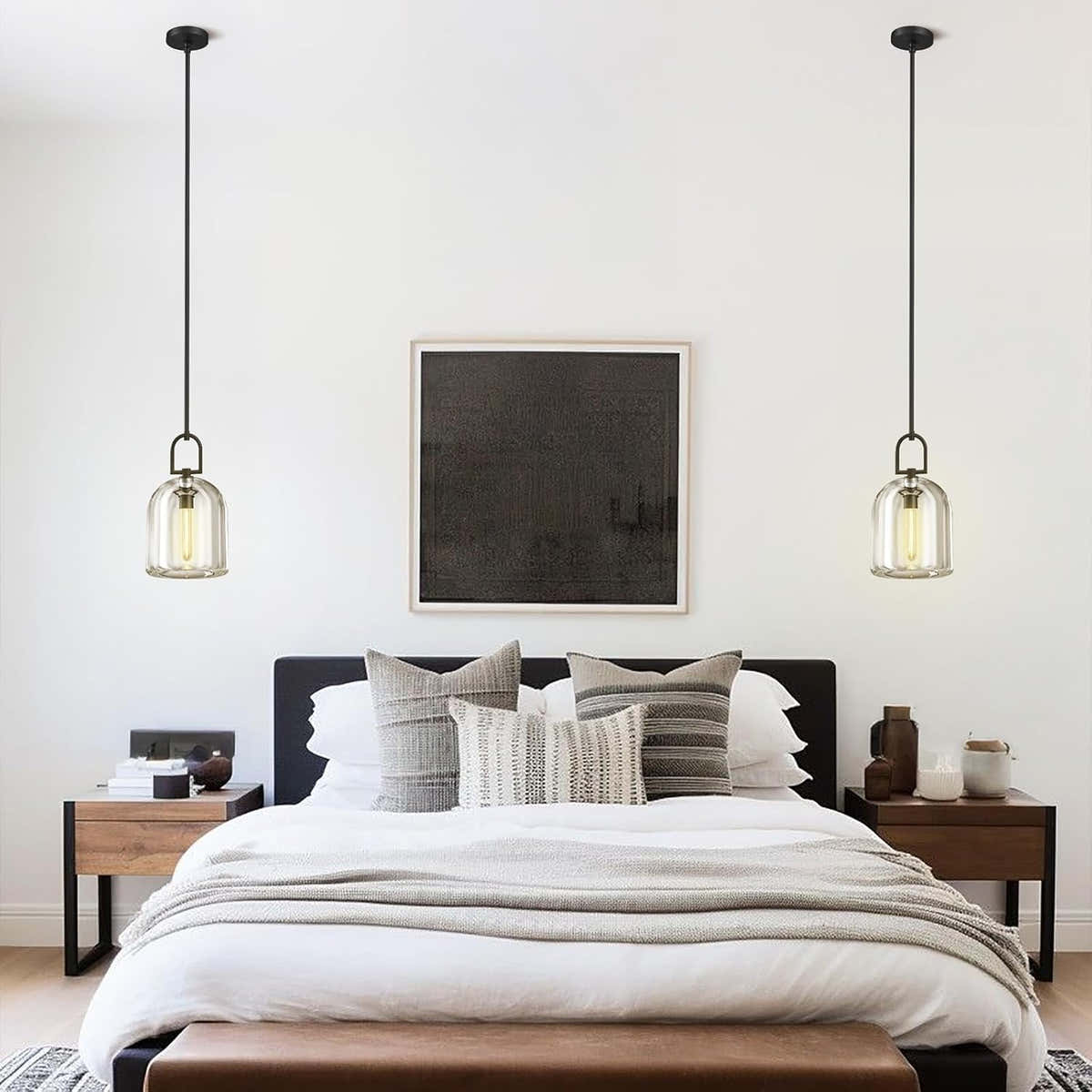 Modern Crystal Pendant Lights Kitchen Island