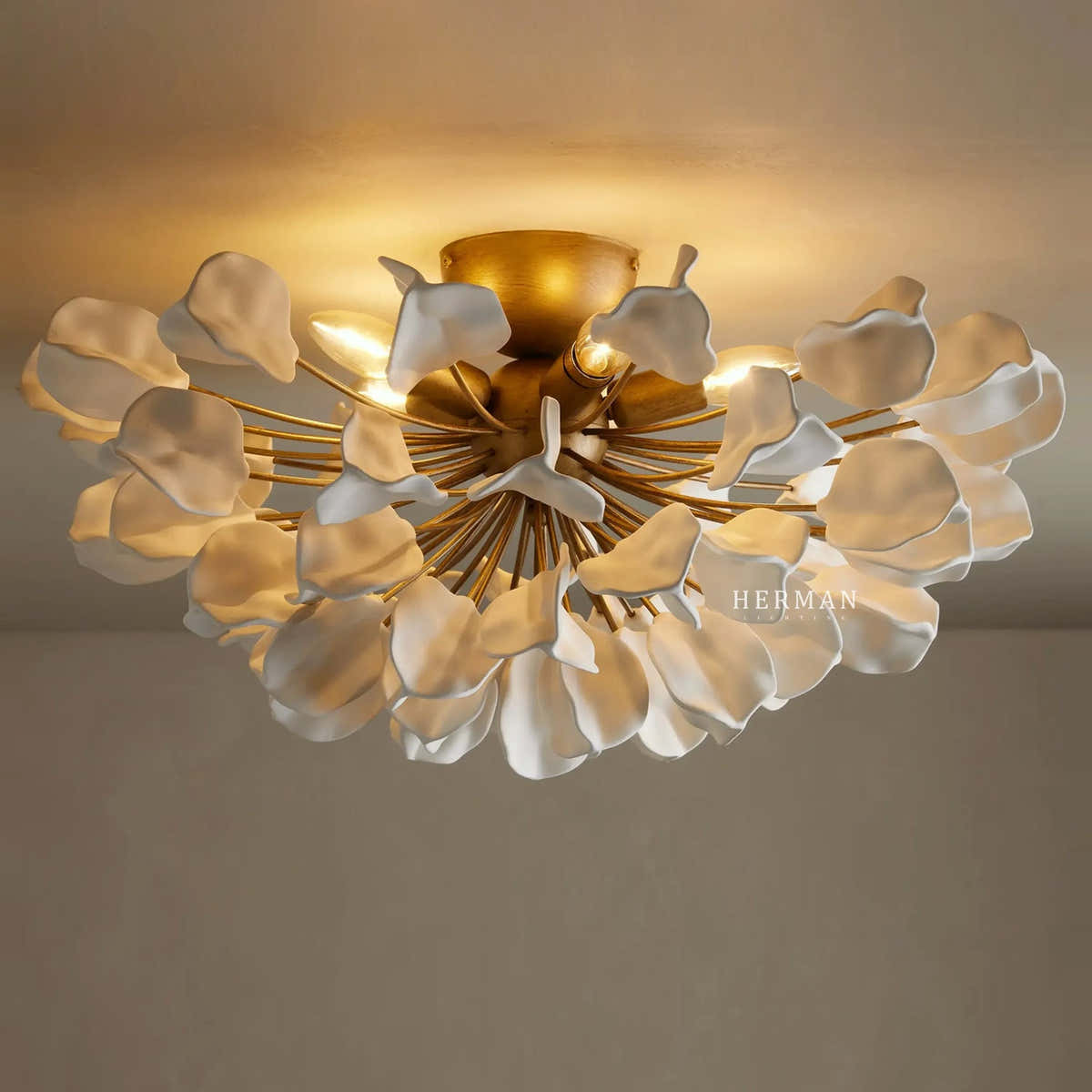 Lunaria Flush Mount 24"