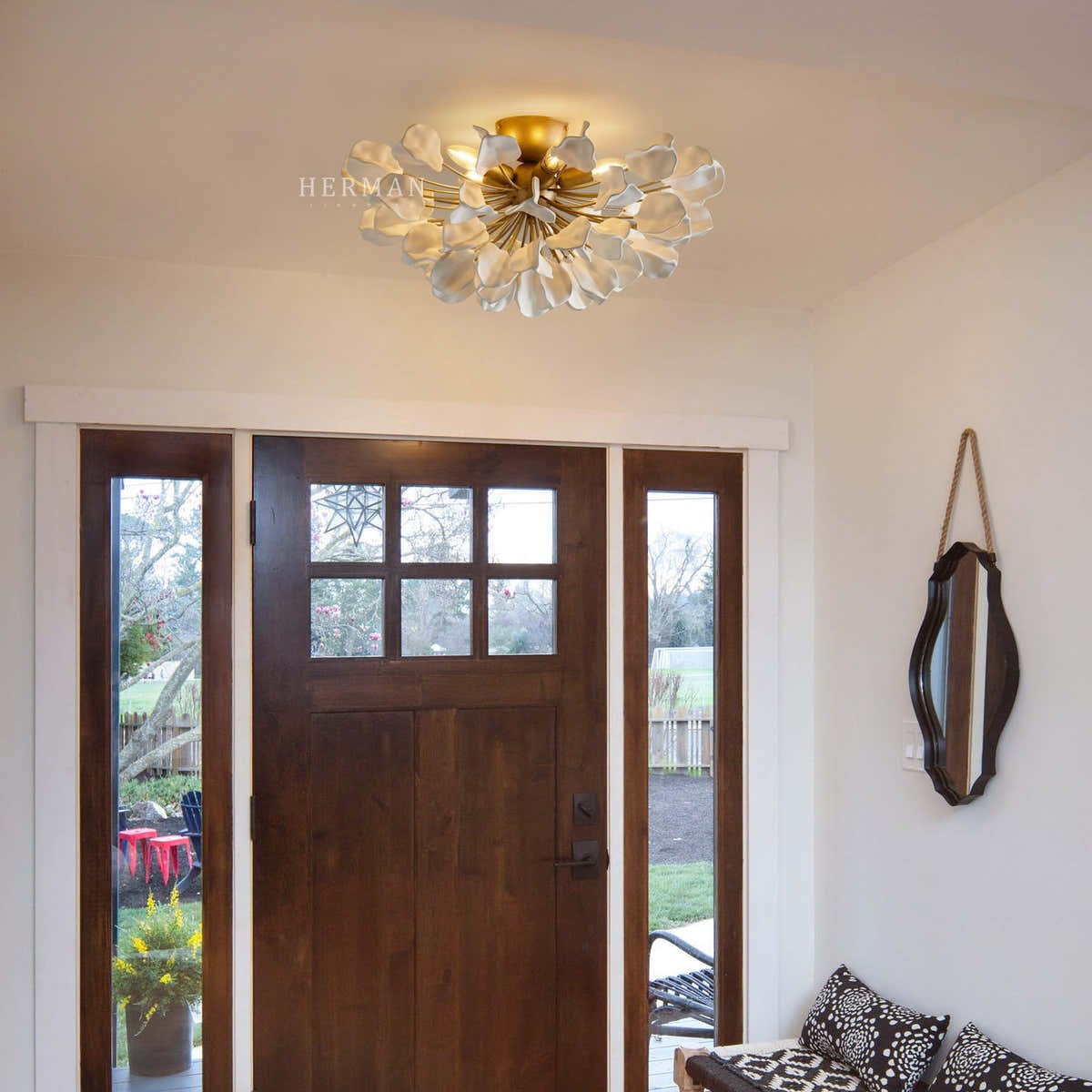 Lunaria Flush Mount 24"