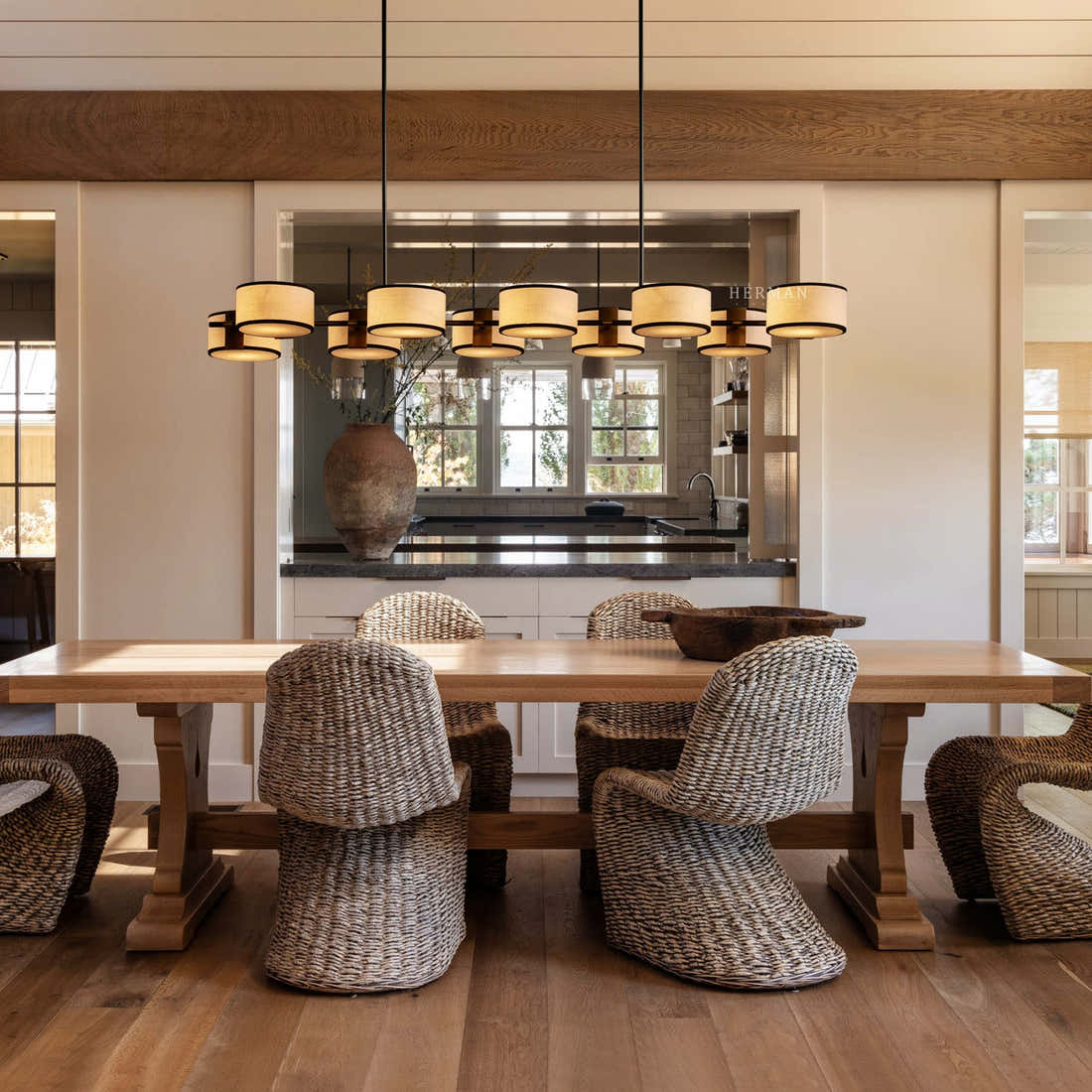 Daphne Linear Chandelier 62" 72"