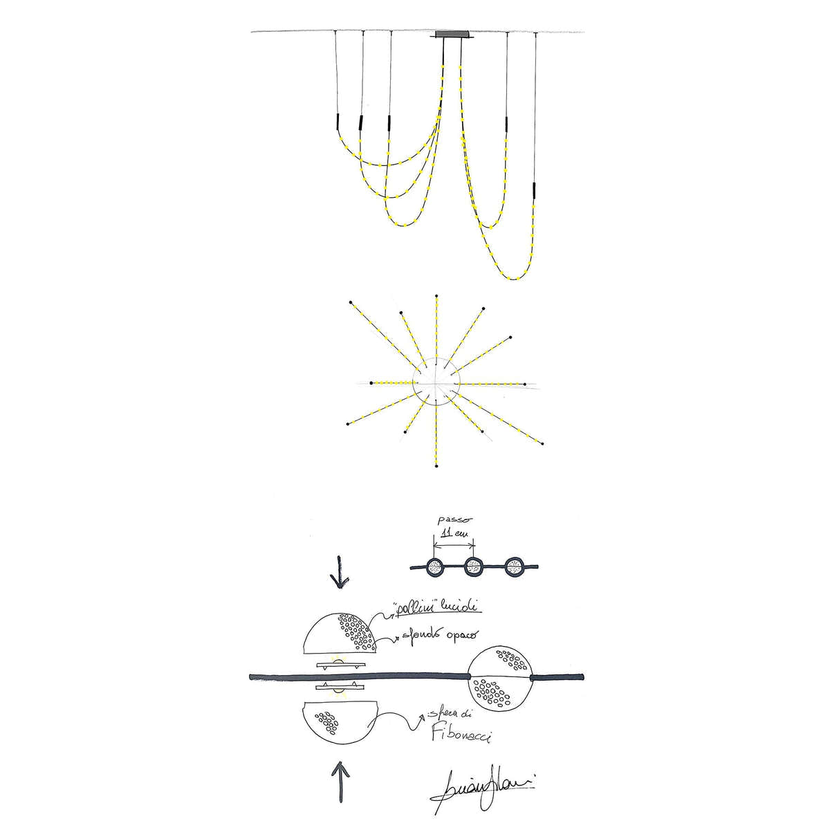 Multidot Customize Chandelier
