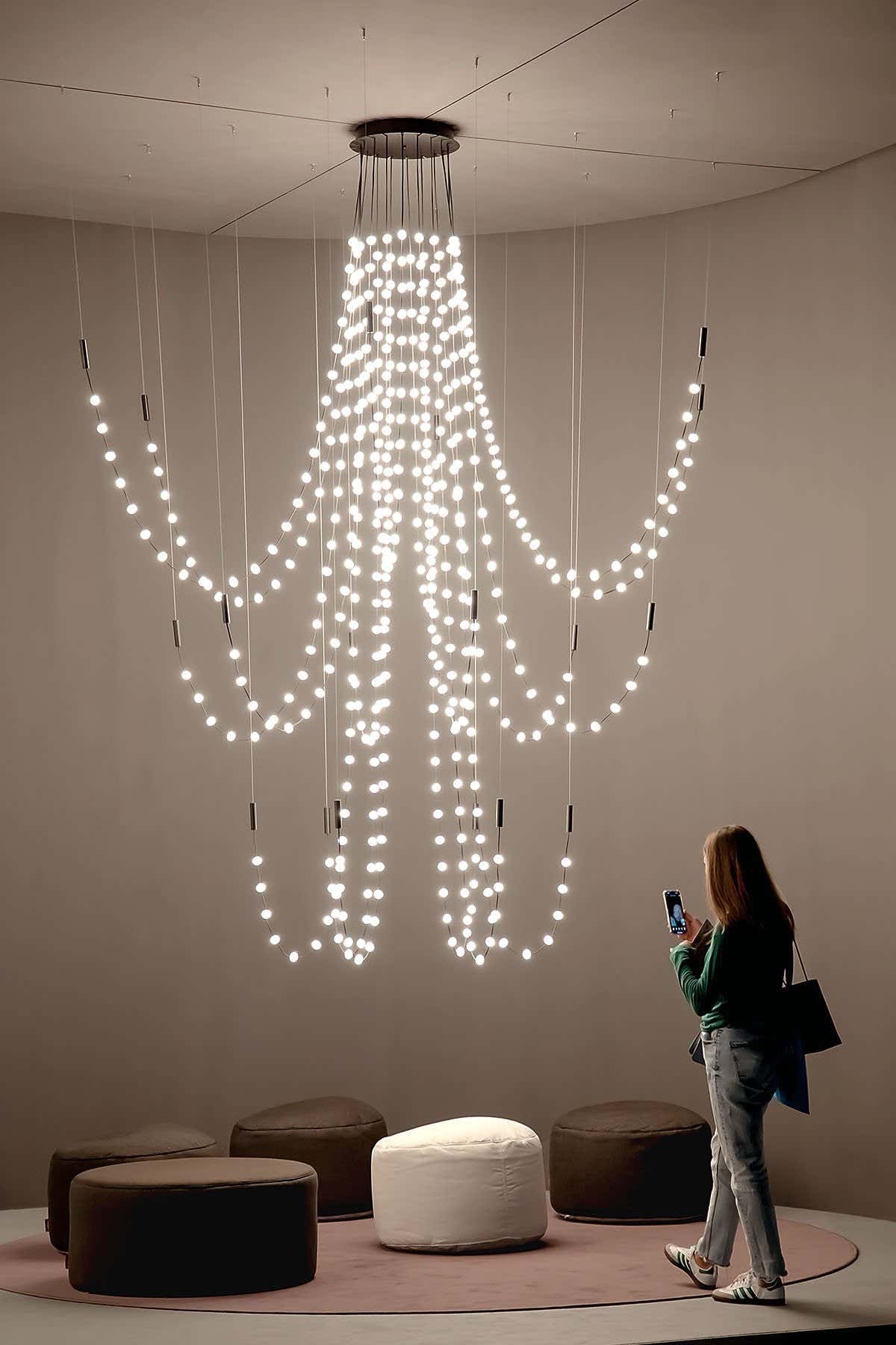 Multidot Customize Chandelier