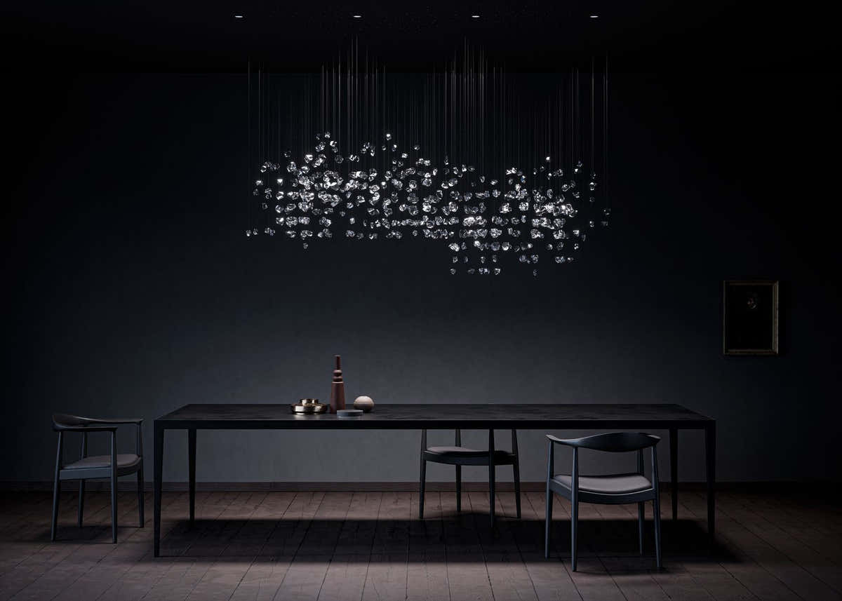 Raw Crystal Customize Chandelier