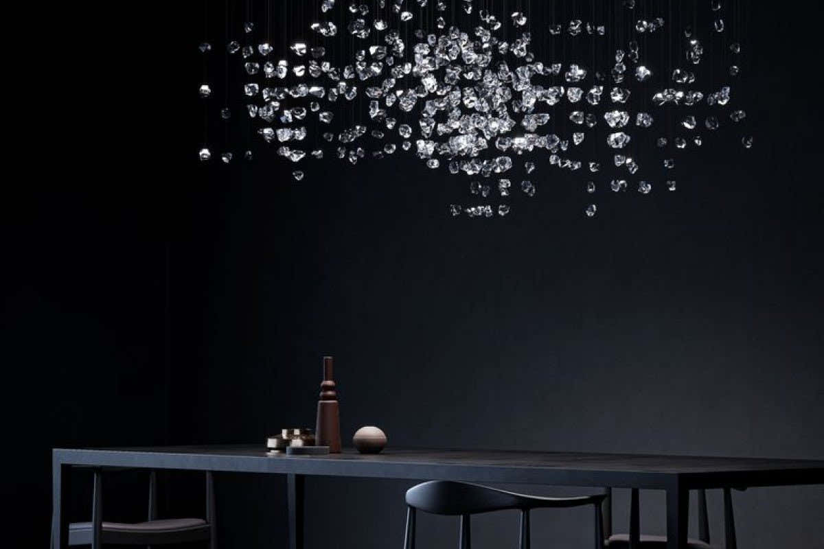 Raw Crystal Customize Chandelier