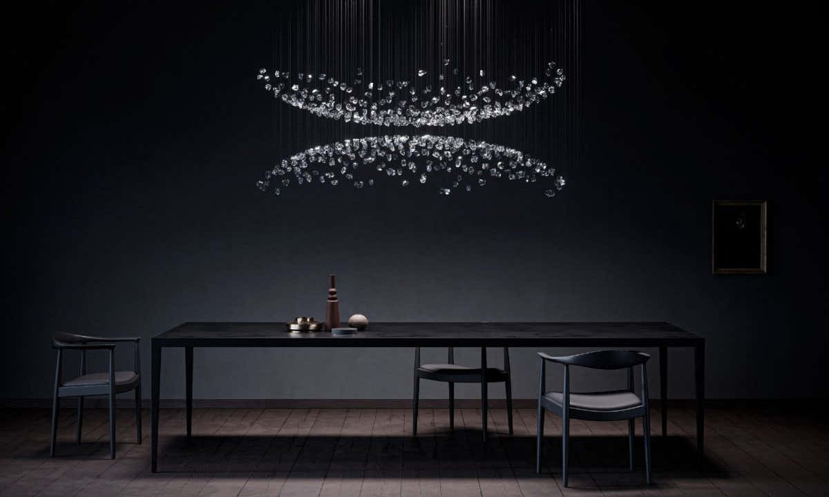 Raw Crystal Customize Chandelier