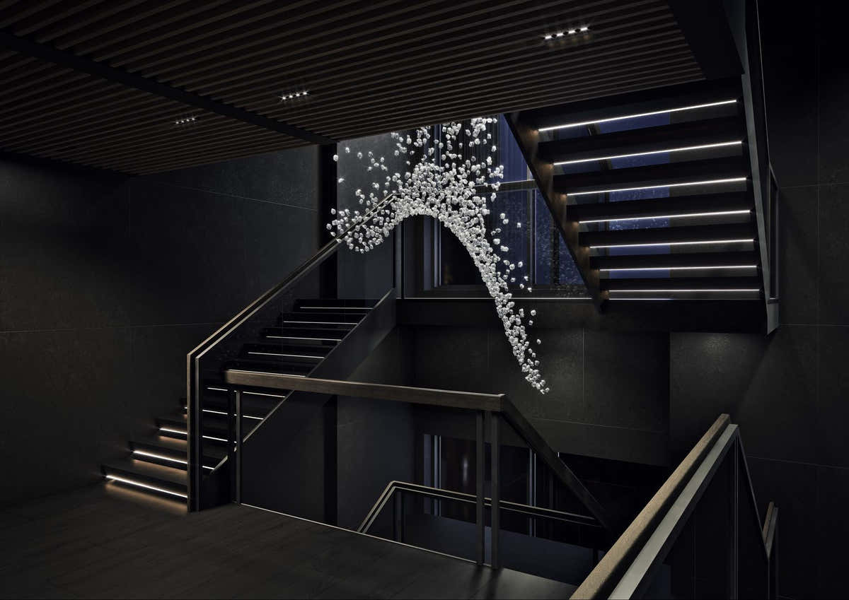 Raw Crystal Customize Chandelier