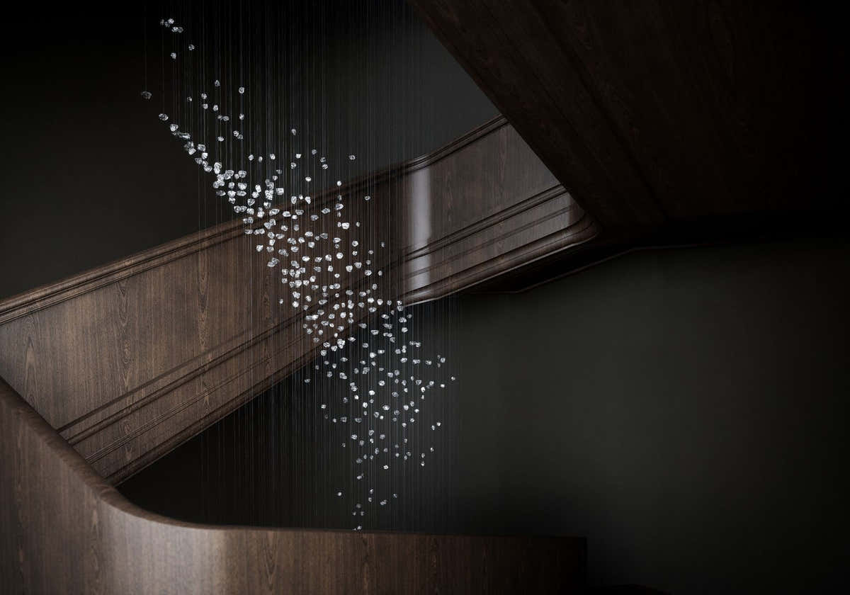 Raw Crystal Customize Chandelier