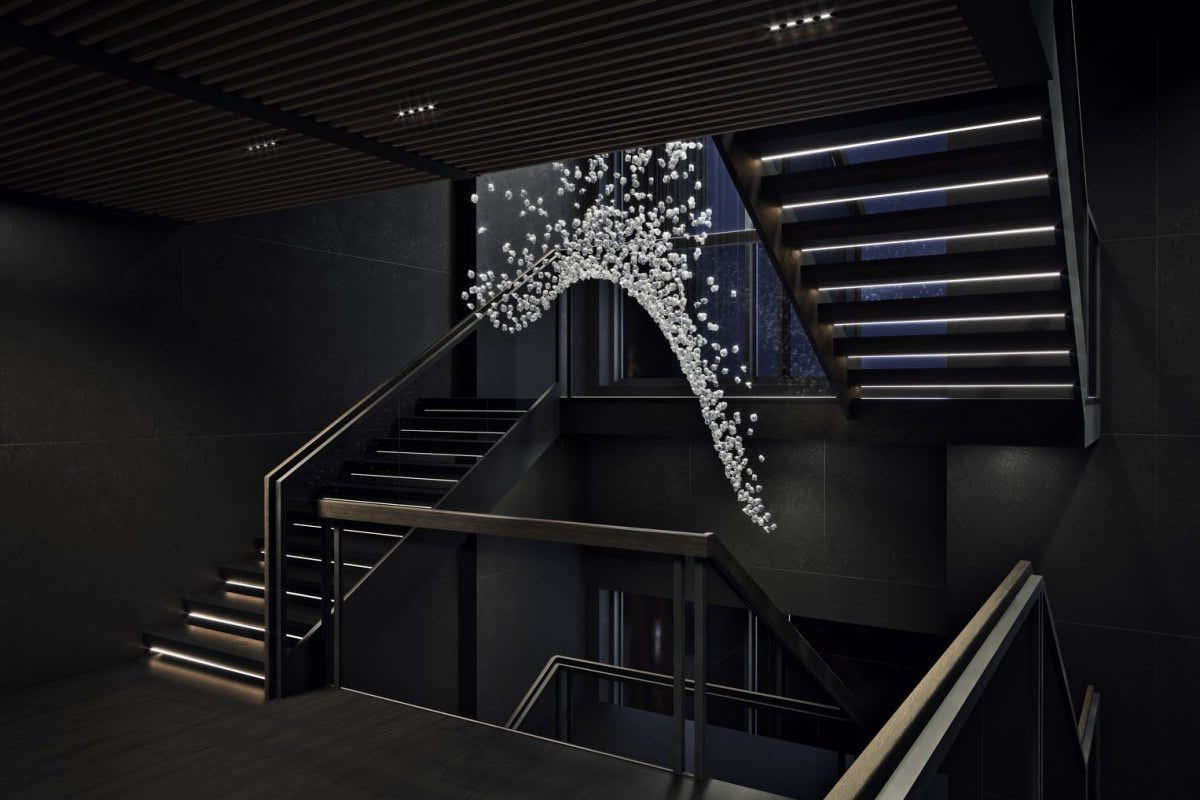 Raw Crystal Customize Chandelier