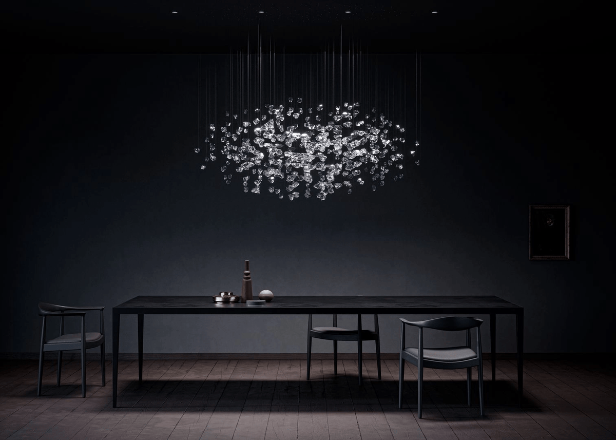 Raw Crystal Customize Chandelier