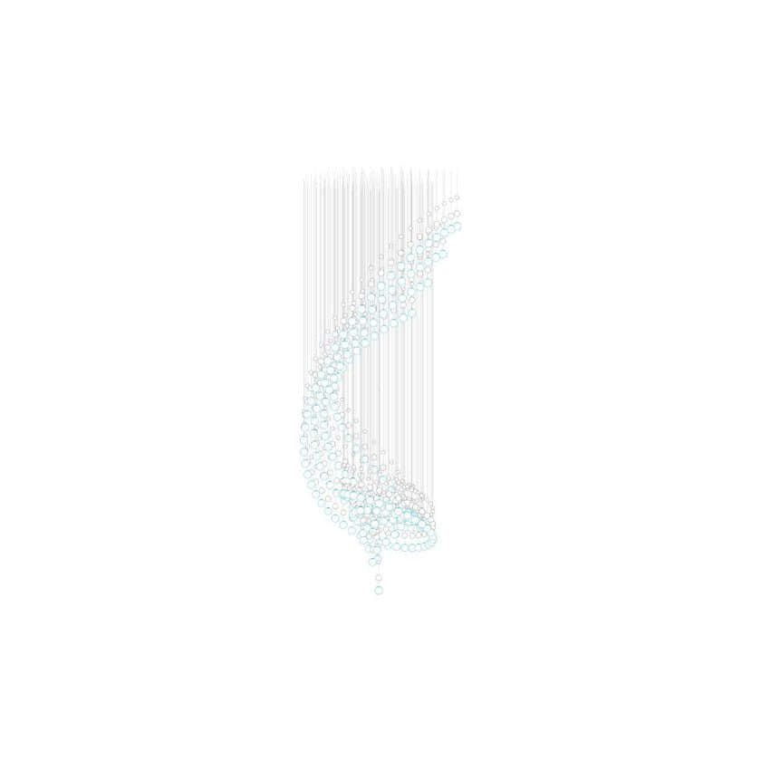 Pearl Curtain Customize Chandelier
