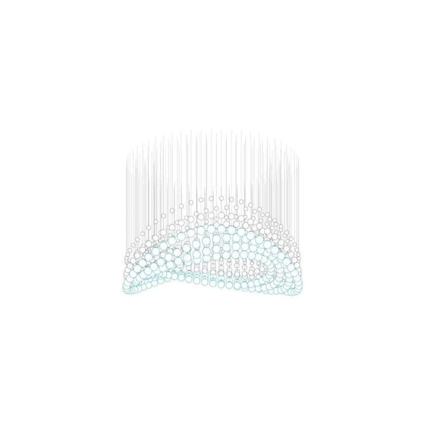 Pearl Curtain Customize Chandelier