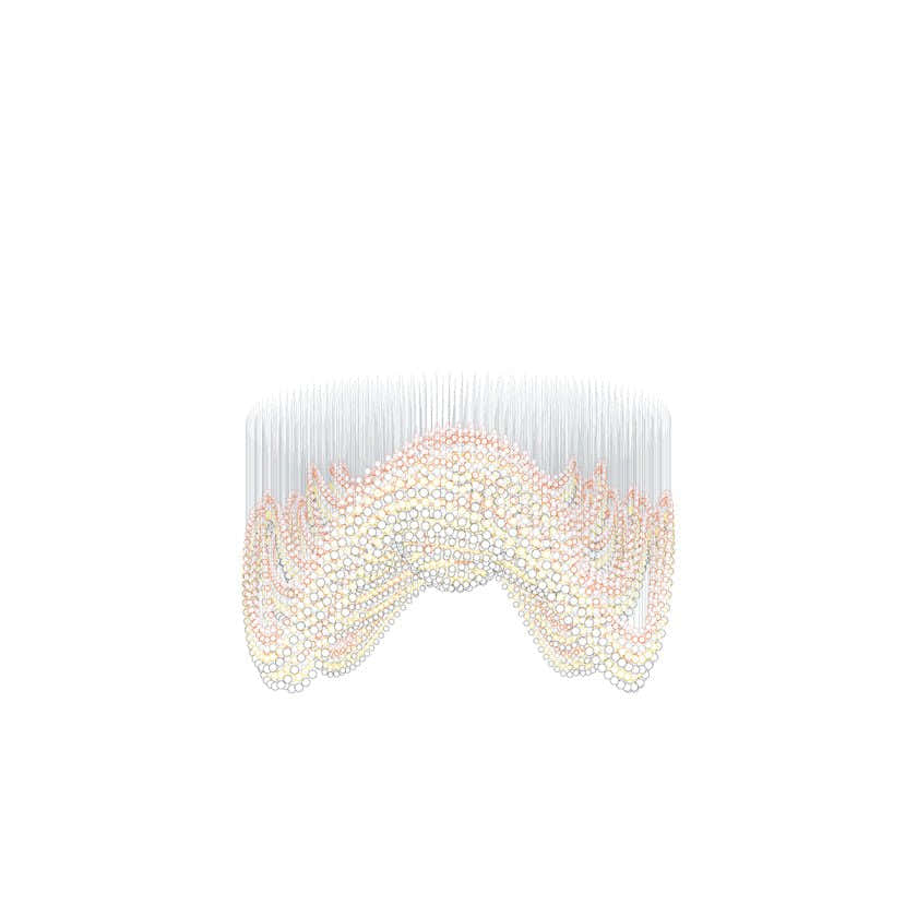 Pearl Curtain Customize Chandelier