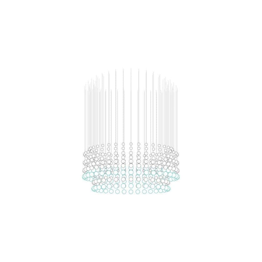 Pearl Curtain Customize Chandelier