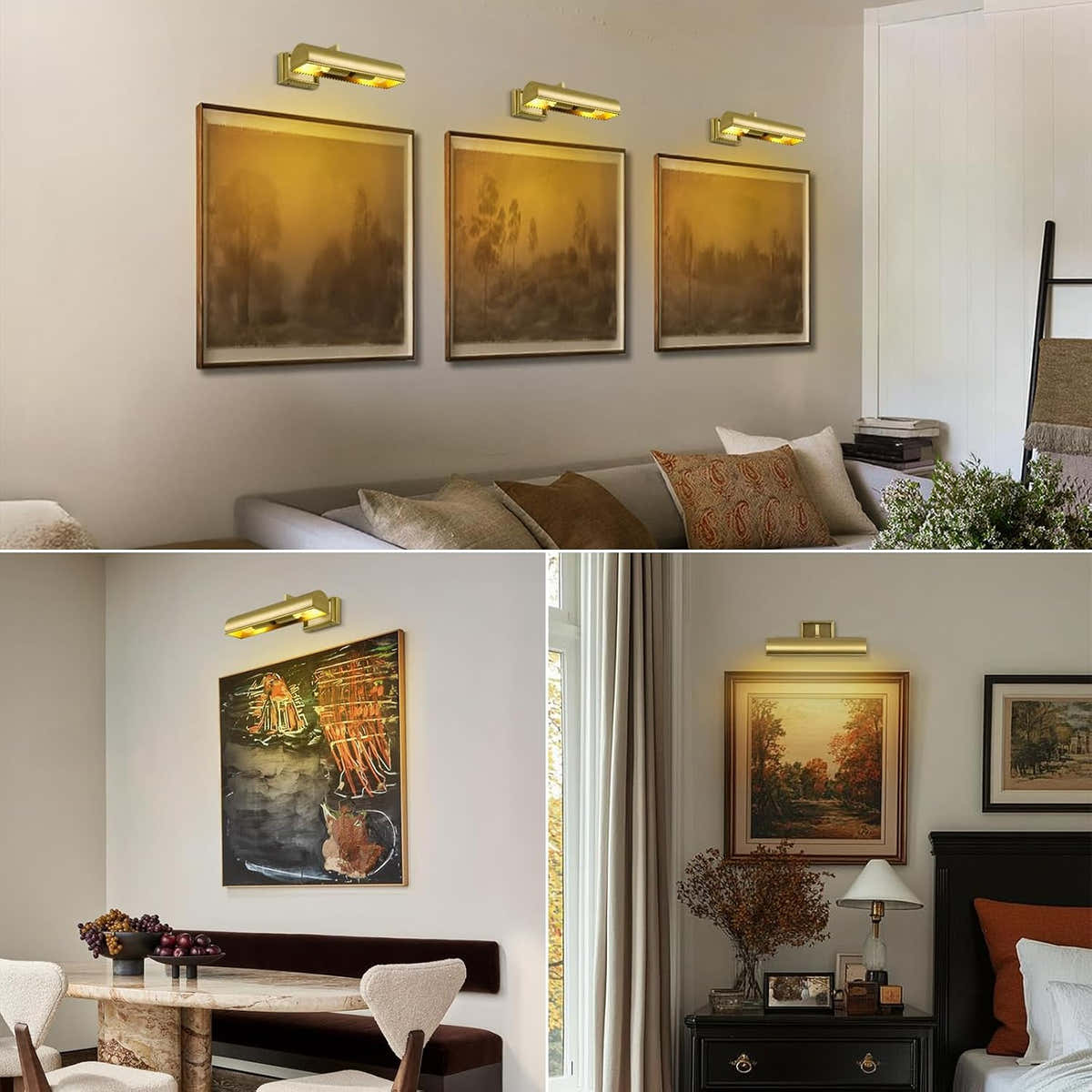 Modern 12in Picture Lights for Wall Hardwired