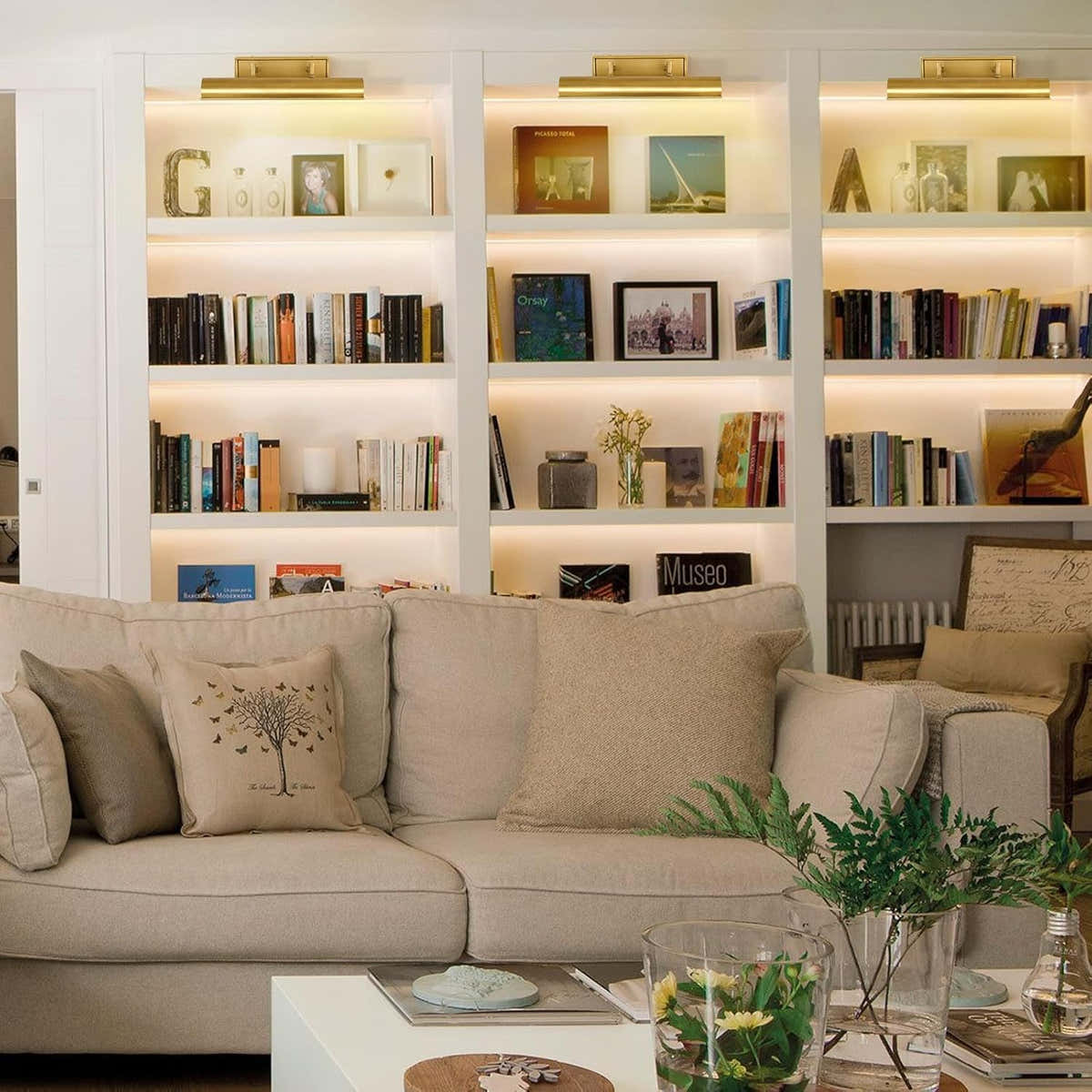 Modern 12in Picture Lights for Wall Hardwired