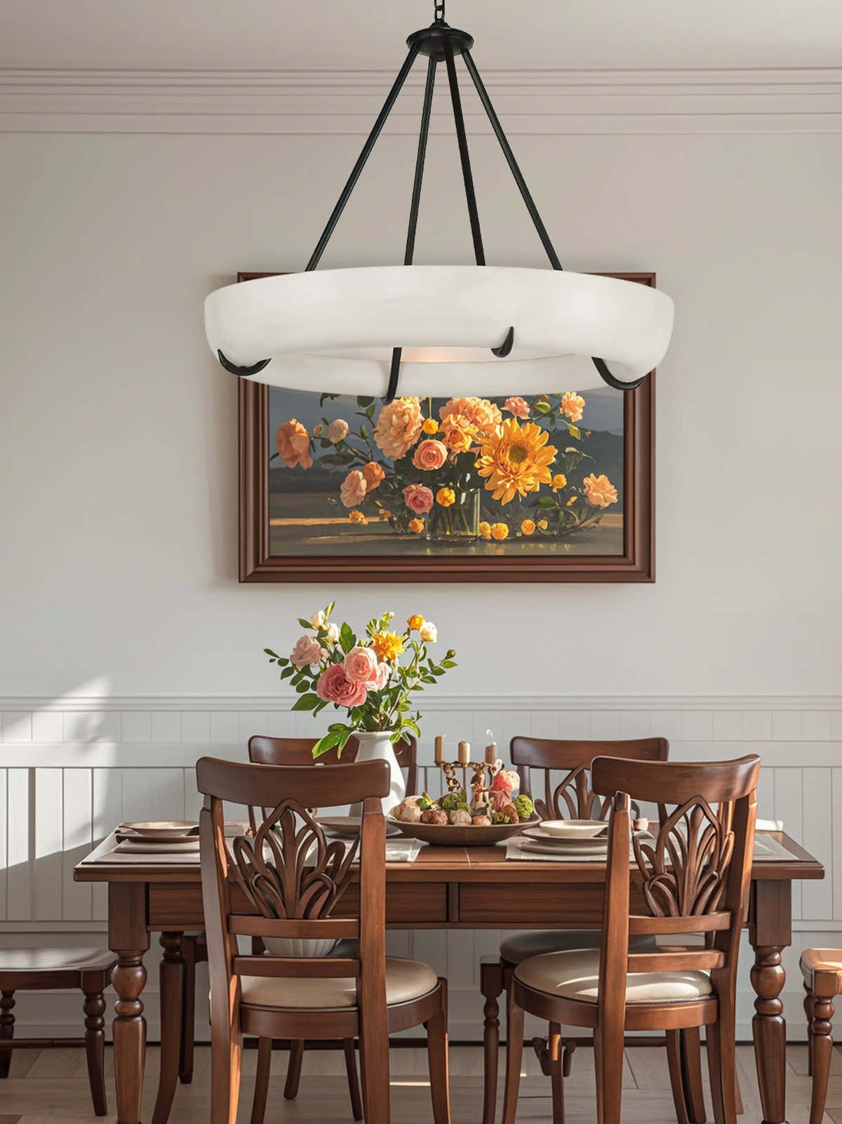 Orion Alabaster Chandelier