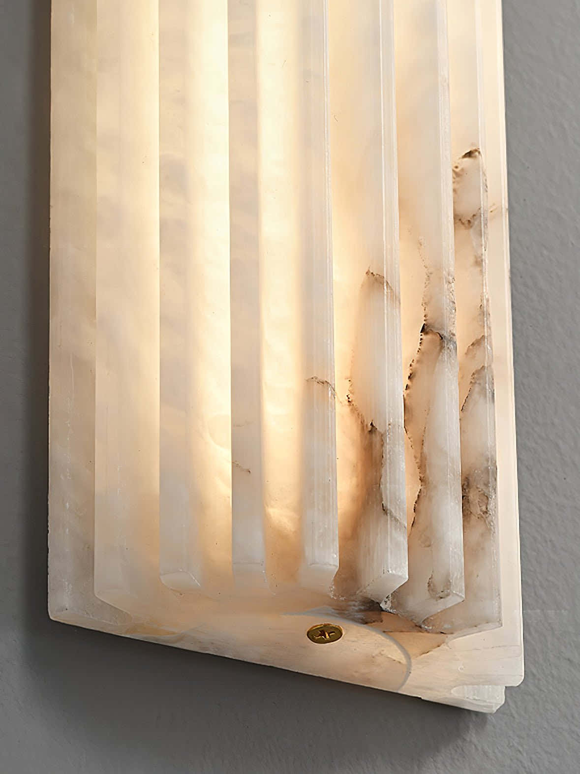 Alvia Alabaster Wall Light