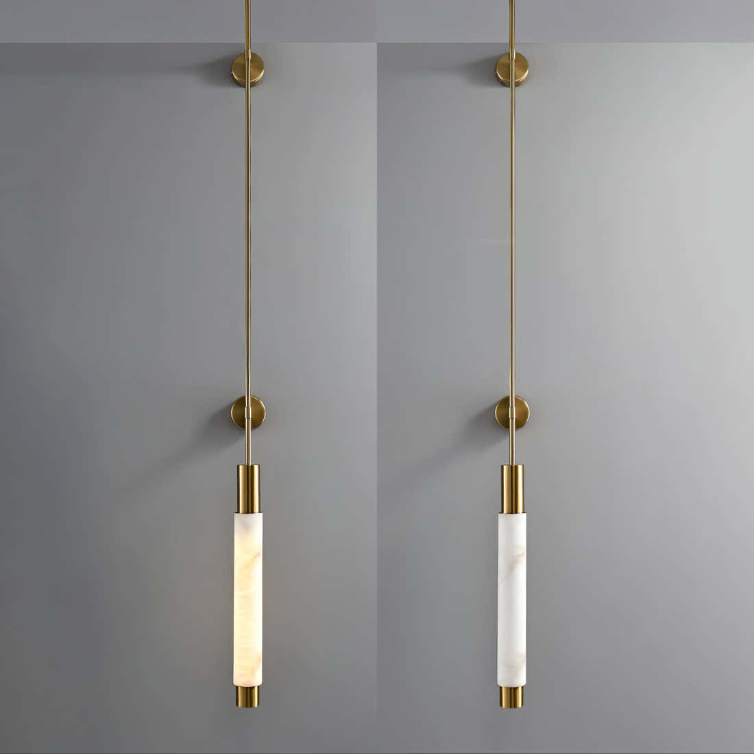 Verita Alabaster Wall Sconce