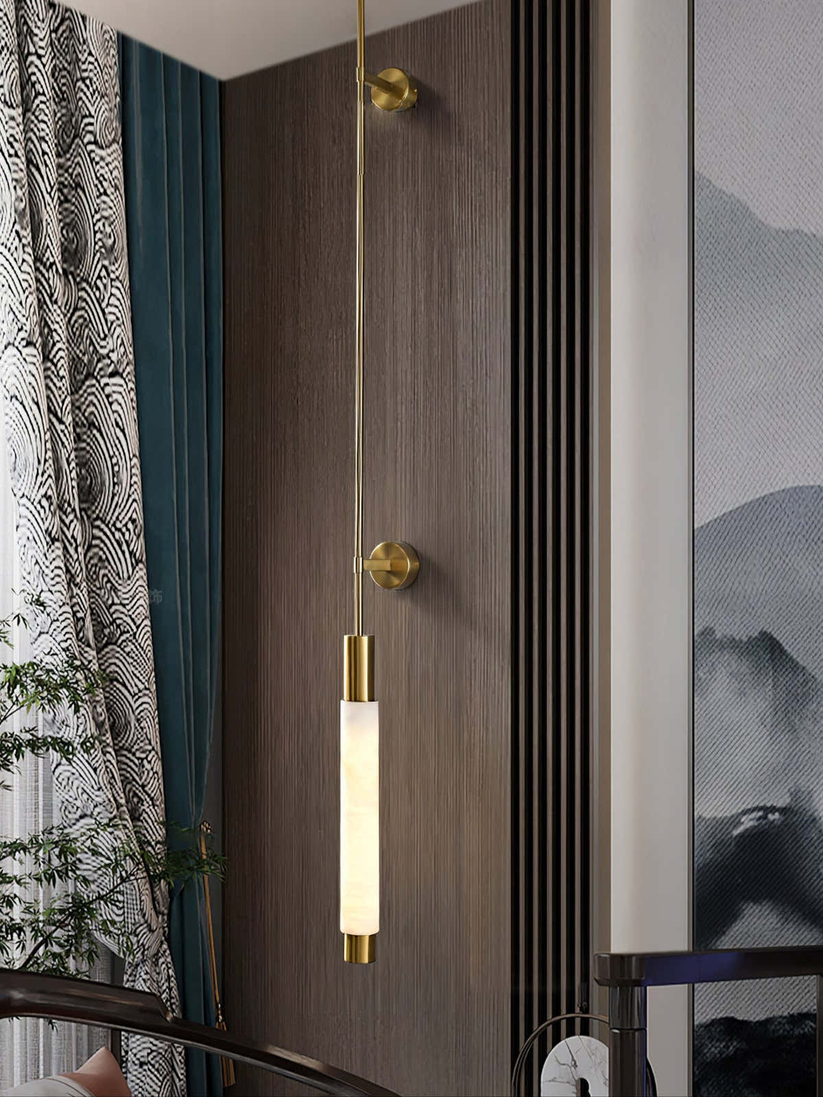 Verita Alabaster Wall Sconce