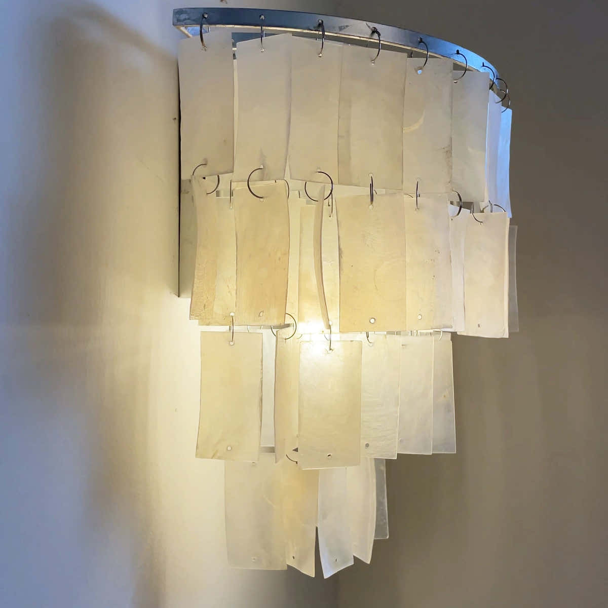 Skye Shell Tiered Wall Lamp