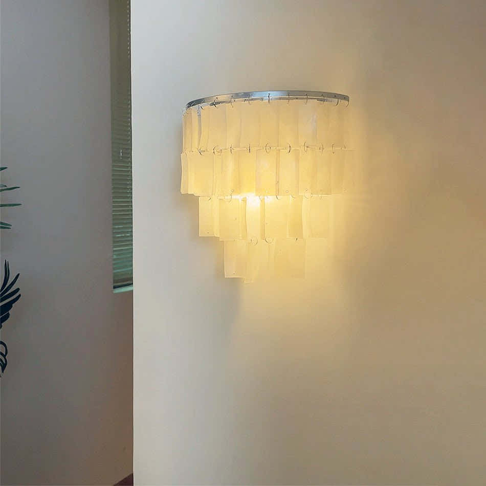 Skye Shell Tiered Wall Lamp