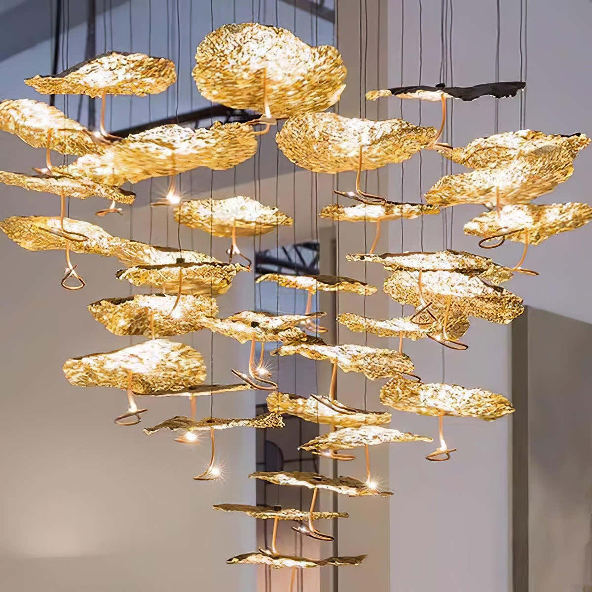 Brass Aviary Constellation Chandelier