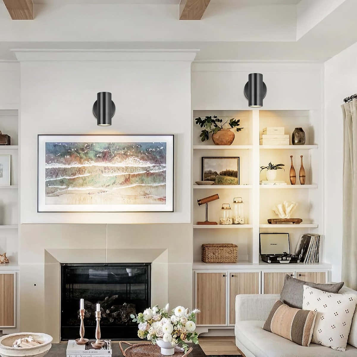 PIOUTNF Modern Cylinder Wall Sconce