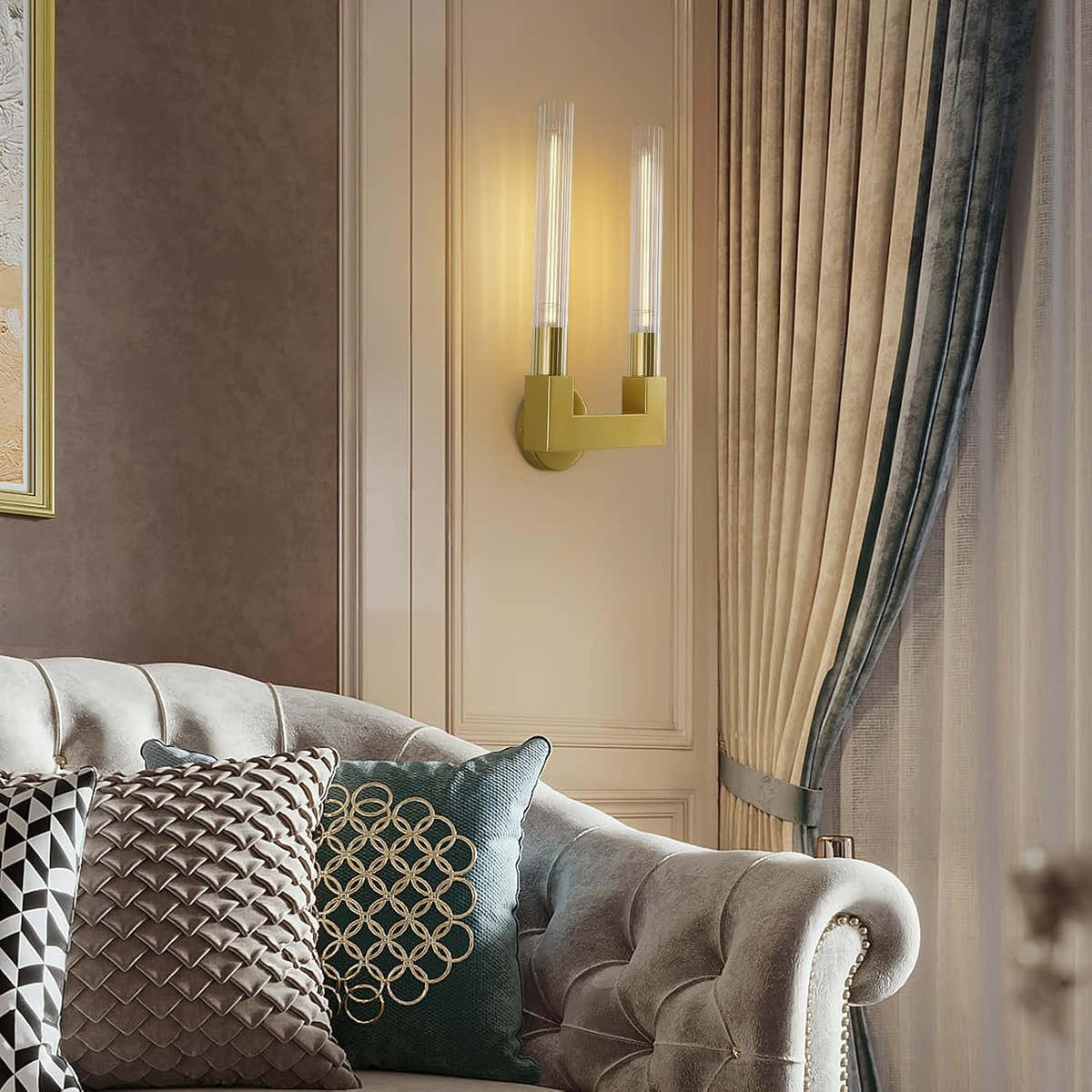 Canel Modern Wall Sconce 19"