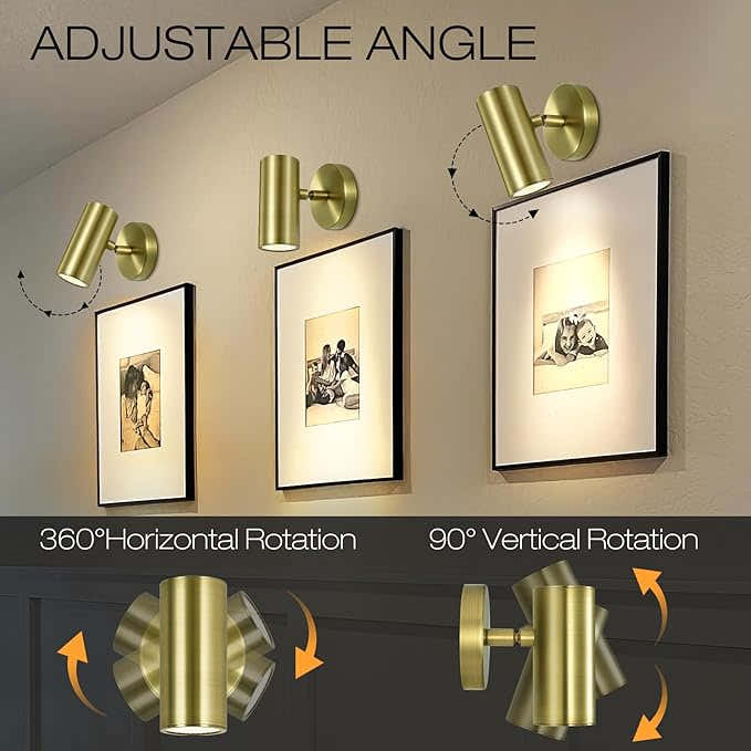 PIOUTNF Modern Cylinder Wall Sconce