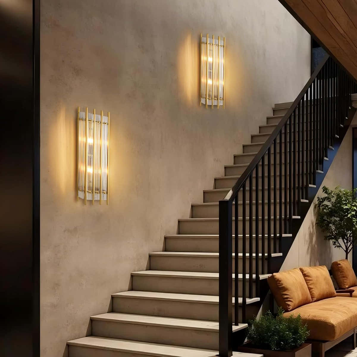 Marcus Modern Grand Rectangular Wall Sconces
