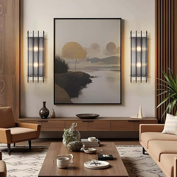 Marcus Modern Grand Rectangular Wall Sconces