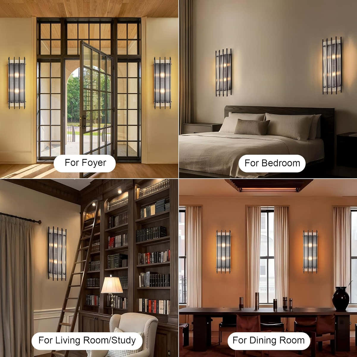 Marcus Modern Grand Rectangular Wall Sconces