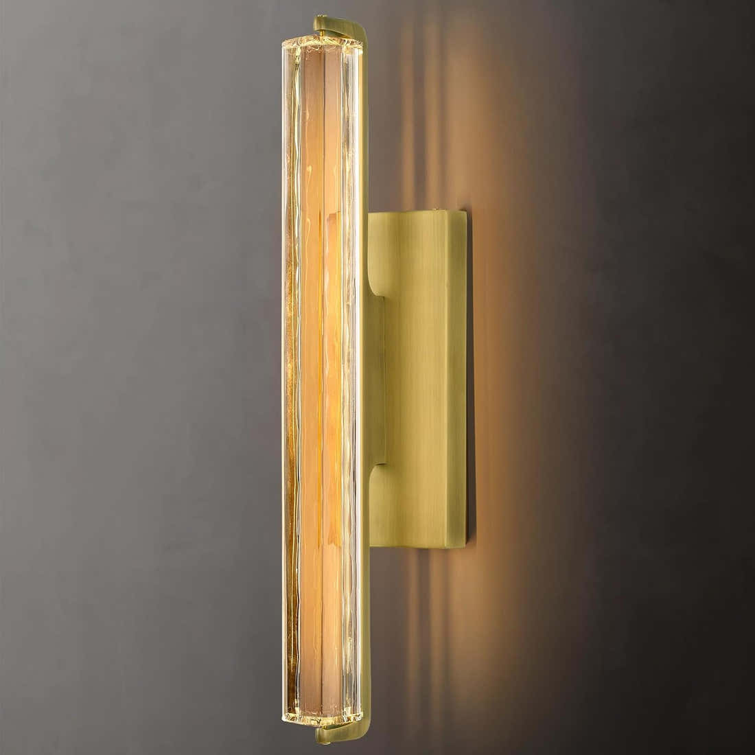 MDEGLYO Crystal Wall Sconce