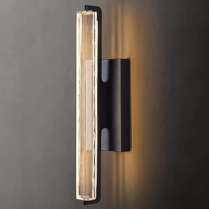 MDEGLYO Crystal Wall Sconce