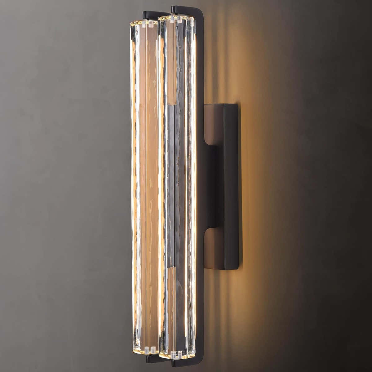 MDEGLYO Crystal Wall Sconce