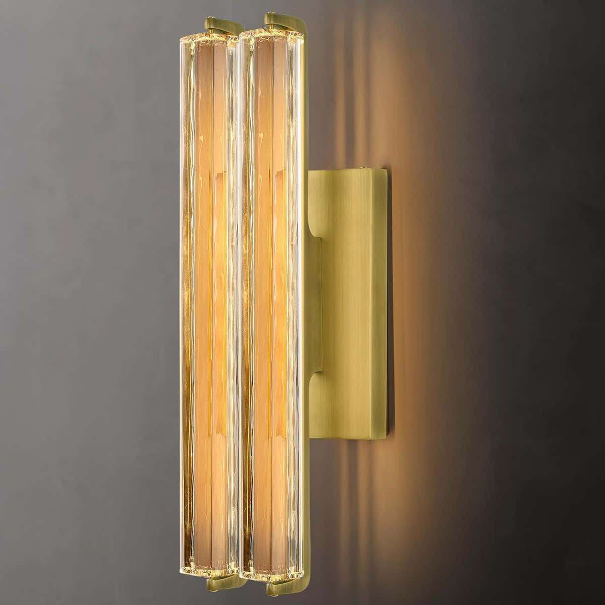 MDEGLYO Crystal Wall Sconce