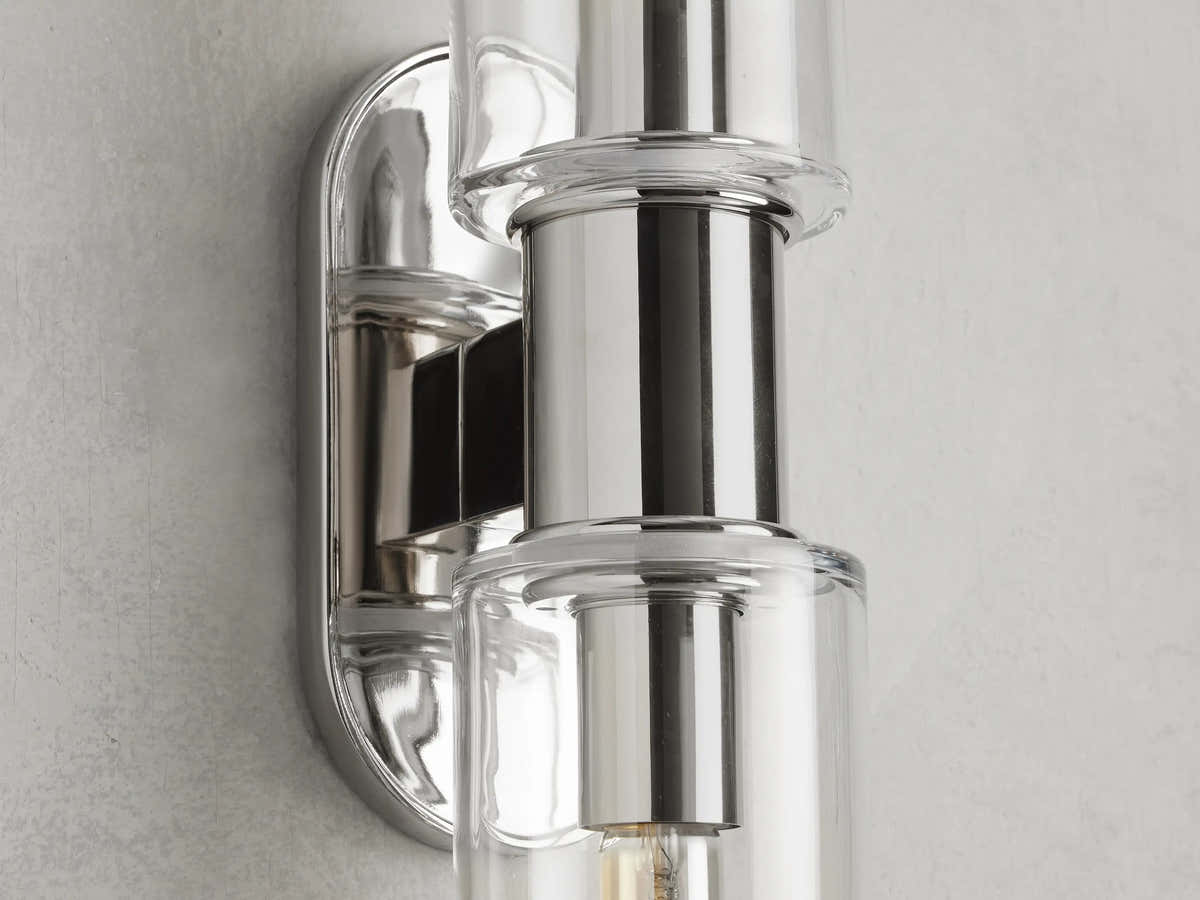 Harrlin Double Sconce in Clear
