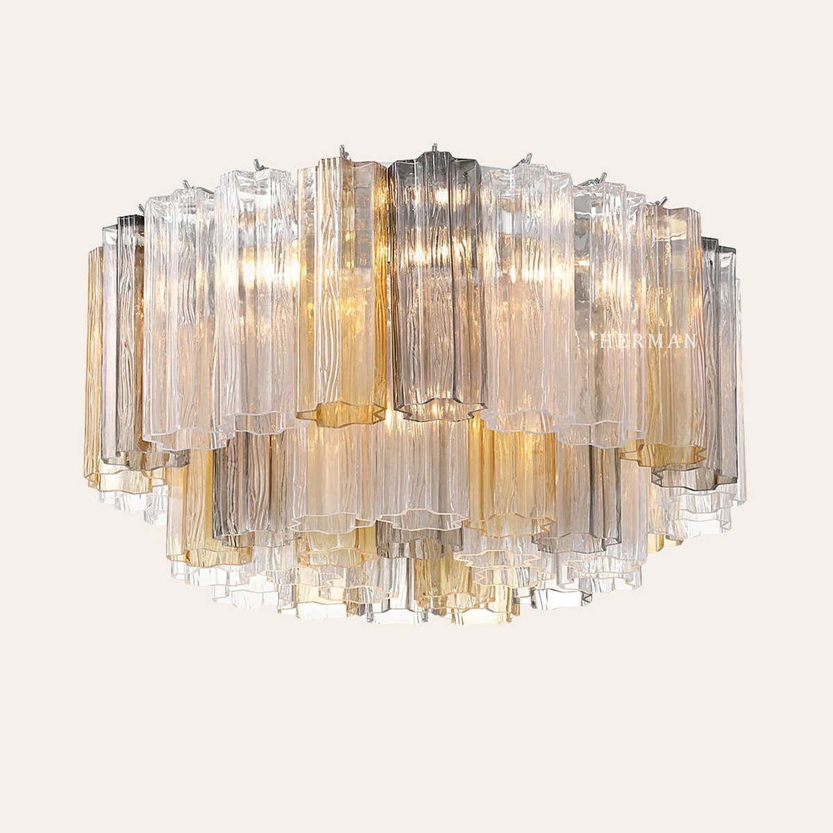 Petalia Murano Glass Flushmount 22"/32"