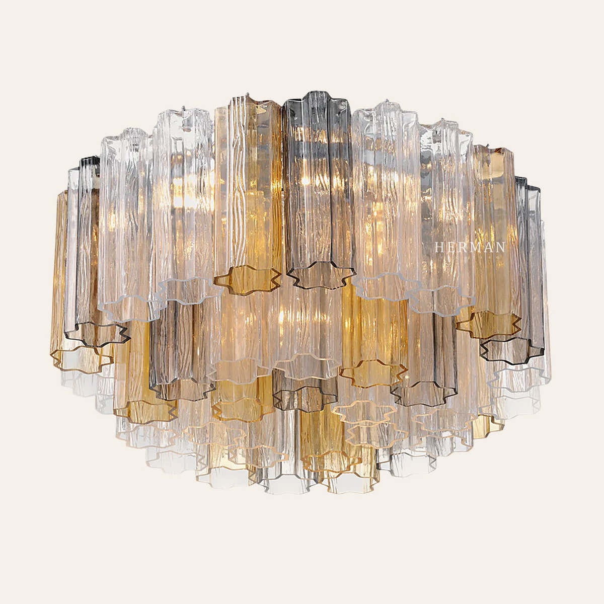 Petalia Murano Glass Flushmount 22"/32"