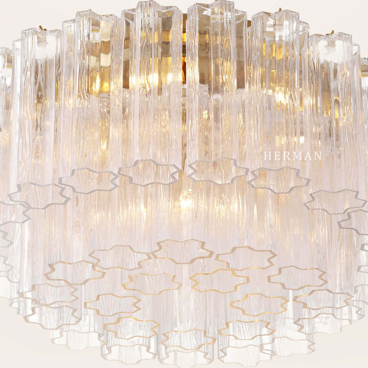 Petalia Murano Glass Flushmount 22"/32"