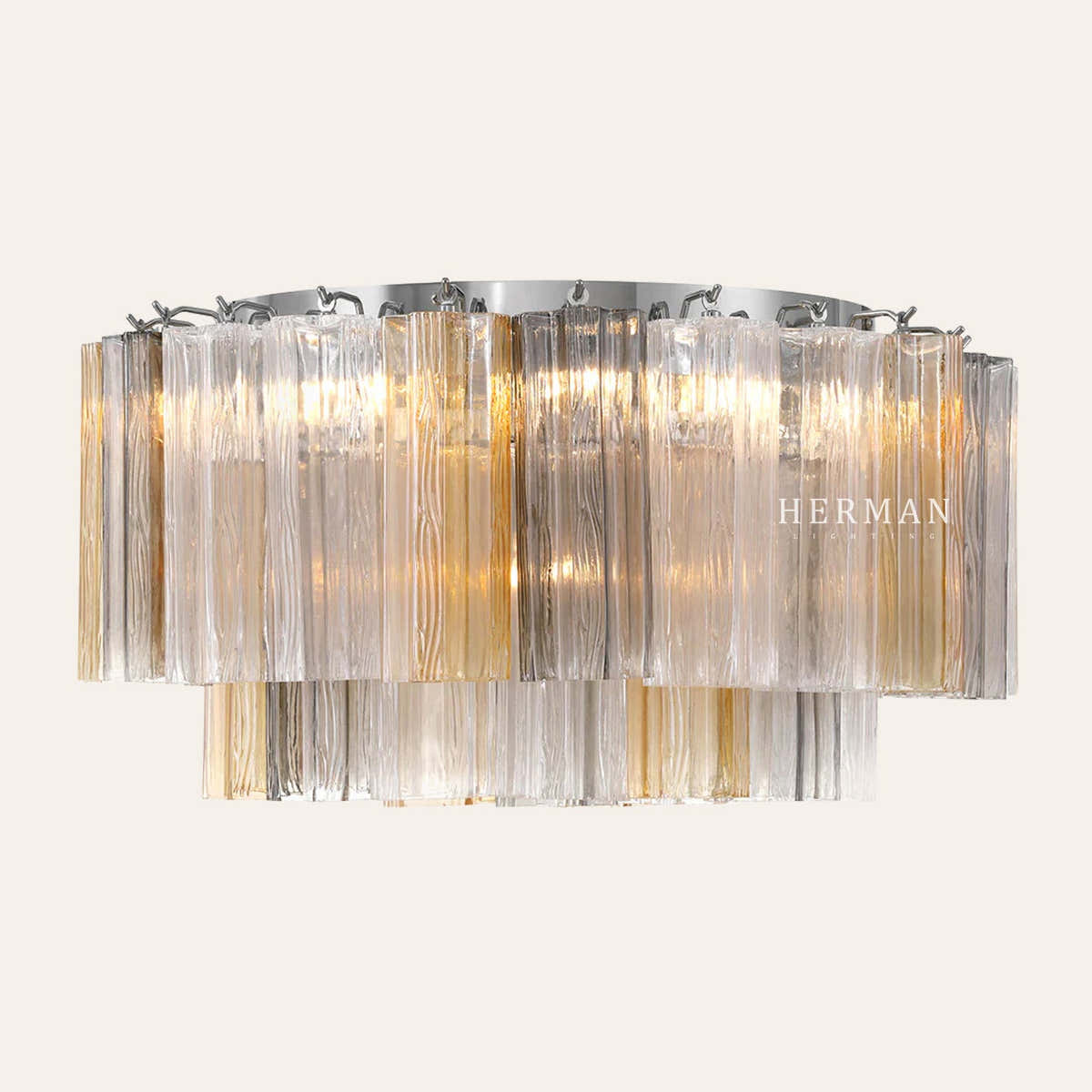 Petalia Murano Glass Flushmount 22"/32"
