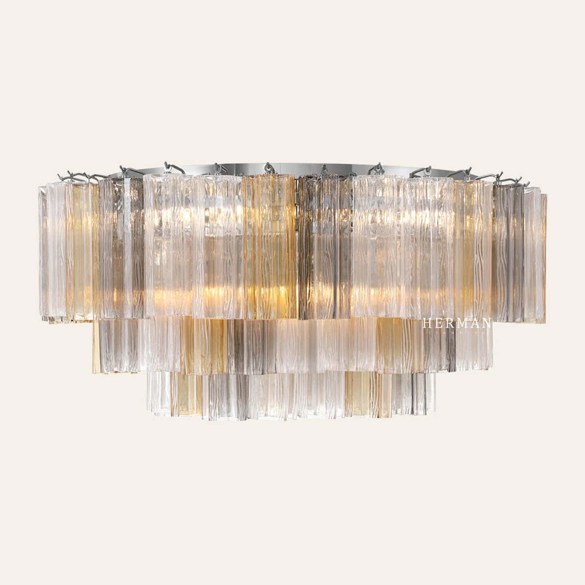 Petalia Murano Glass Flushmount 22"/32"