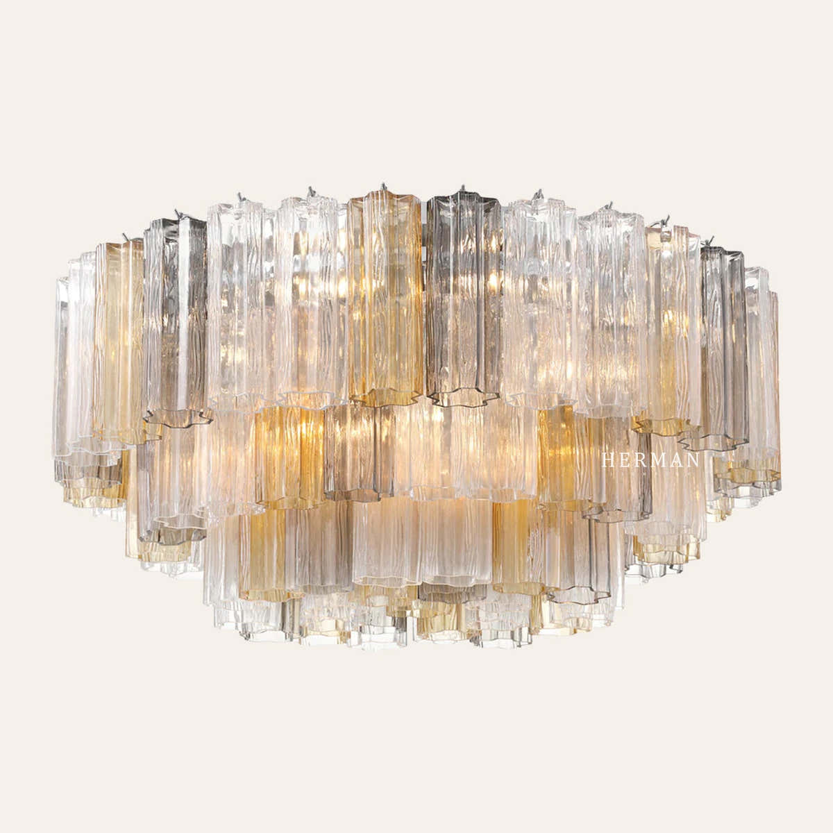 Petalia Murano Glass Flushmount 22"/32"