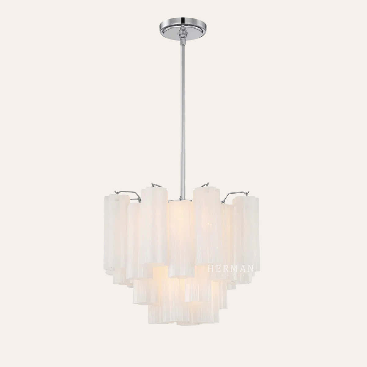 Petalia Murano Glass Chandelier 17.8" 22" 26.8" 32''D