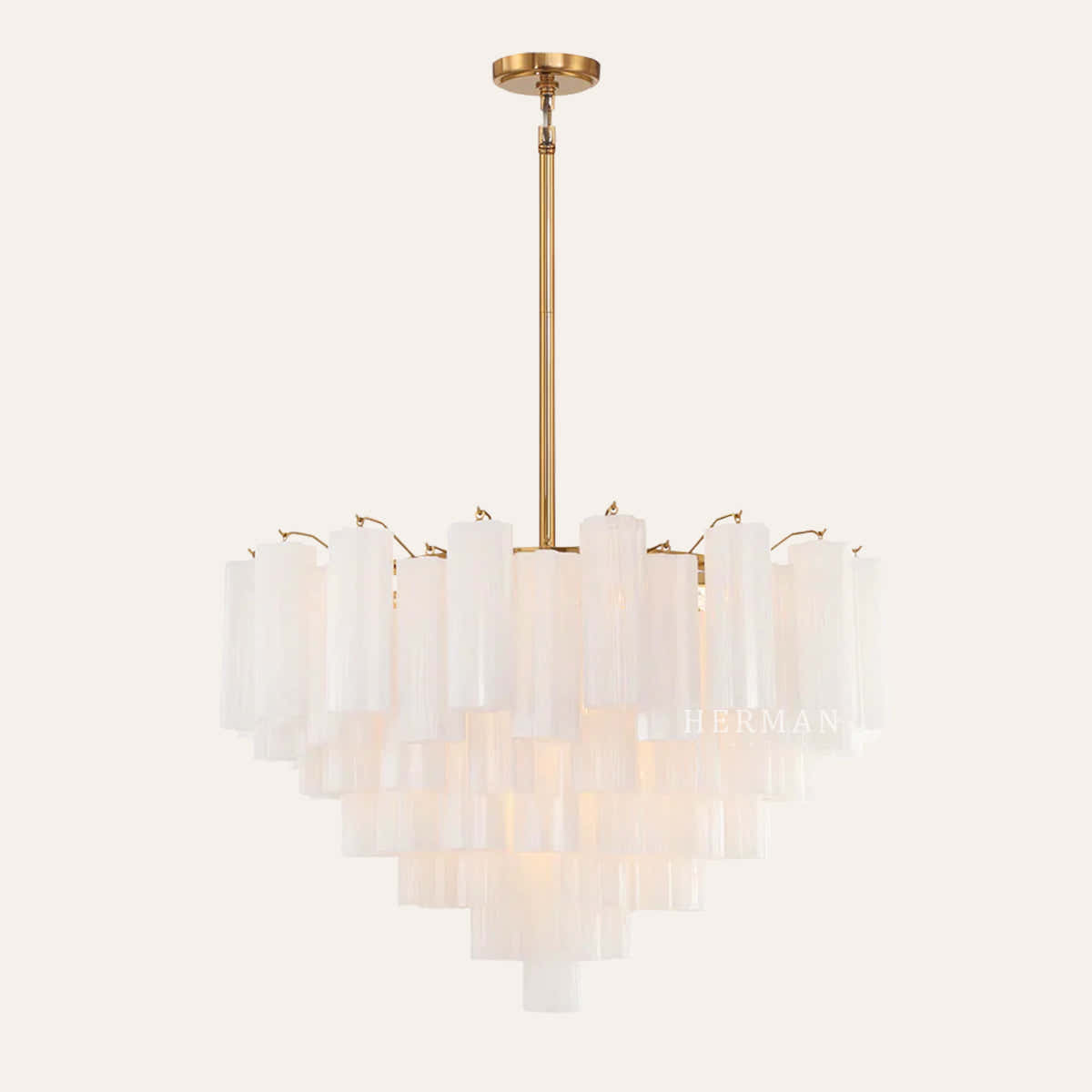 Petalia Murano Glass Chandelier 17.8" 22" 26.8" 32''D